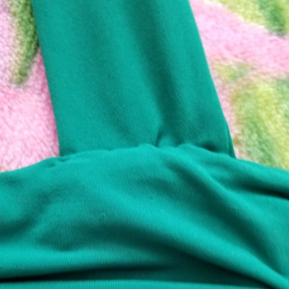 Green Rhinestone Halter By Venezia Size 14/16 - Picture 10 of 16